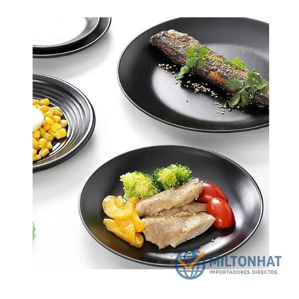 Set de Platos de Melamina